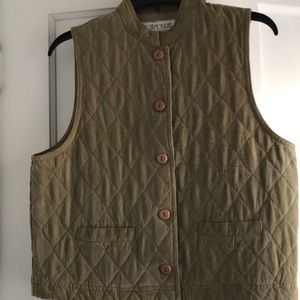 Action Wear U.S.A. Olive Green Vest
